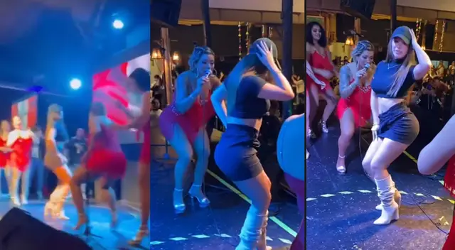 Yahaira Plasencia comparte escenario con Paula Arias.