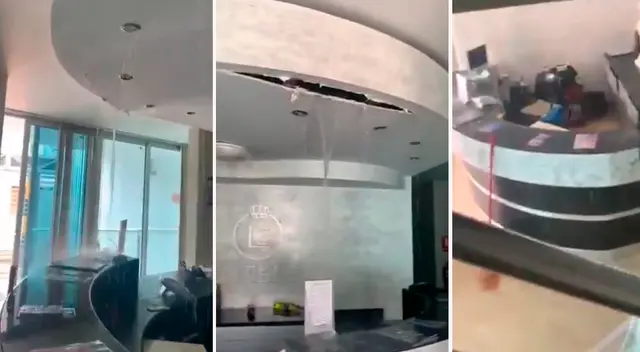 Daño ocasionado por sismo preocupó a más de uno en mencionado hotel. Daño ocasionado por sismo preocupó a más de uno en mencionado hotel.