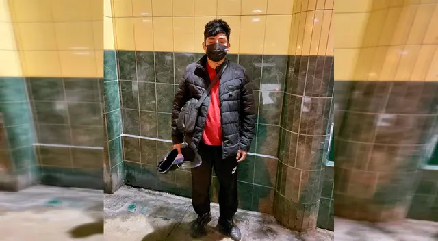 El detenido es interrogado en el Depincri Villa El Salvador