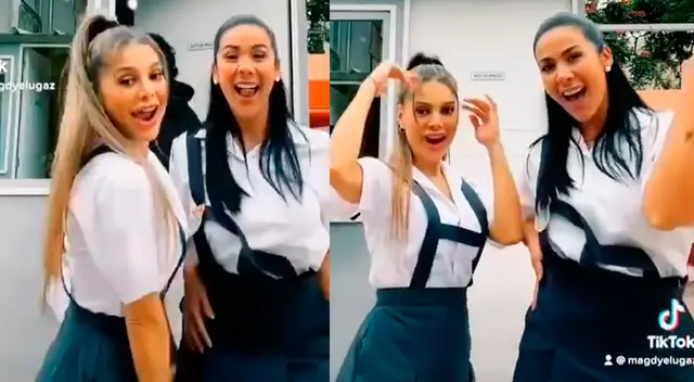 Las actrices Magdyel Ugaz y Vanessa Jerí se han vuelto a juntar para la serie De vuelta al barrio.