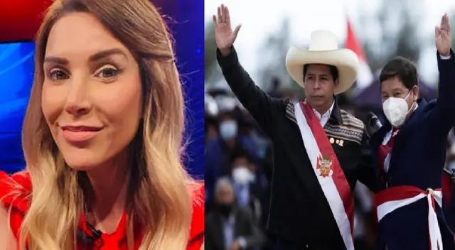 Juliana Oxenford asegura que Pedro Castillo lleva el espíritu de Vladimir Cerrón en sus decisiones. Juliana Oxenford asegura que Pedro Castillo lleva el espíritu de Vladimir Cerrón en sus decisiones.