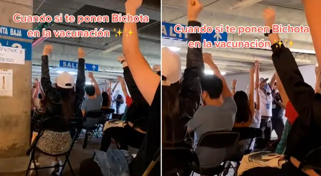 Los jóvenes hicieron ejercicios de relajación a ritmo de Bichota.