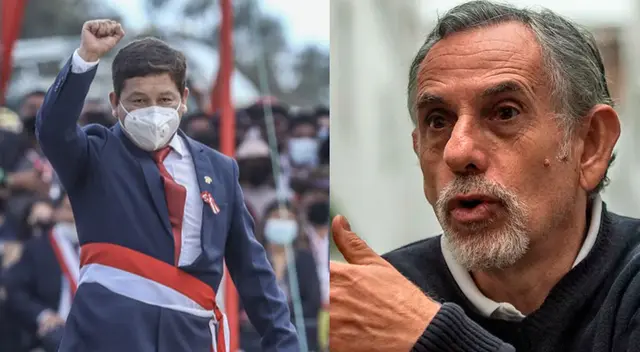 Guido Bellido le da mensaje a Pedro Francke Guido Bellido le da mensaje a Pedro Francke