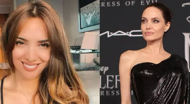 Rosangela se encuentra Angelina Jolie en Italia
