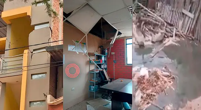 Sullana registró diversos derrumbes durante el fuerte sismo de 6.1
