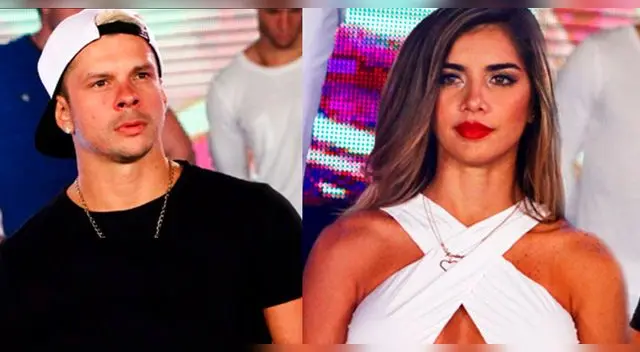Mario Hart sorprendido con celos de Korina Rivadeneira. Mario Hart sorprendido con celos de Korina Rivadeneira.