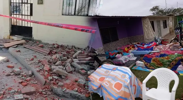 Sismo de 6.1 dejó en la calle a varias familia en Piura. Sismo de 6.1 dejó en la calle a varias familia en Piura.