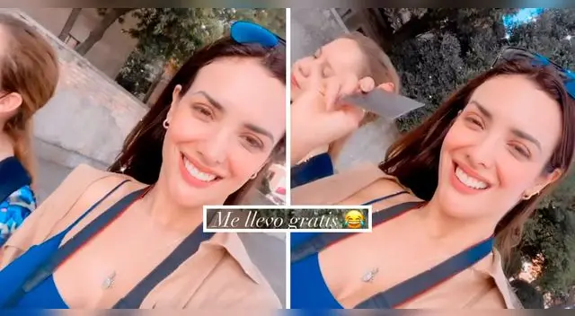 Rosángela Espinoza sigue disfrutando de lo lindo en Europa.