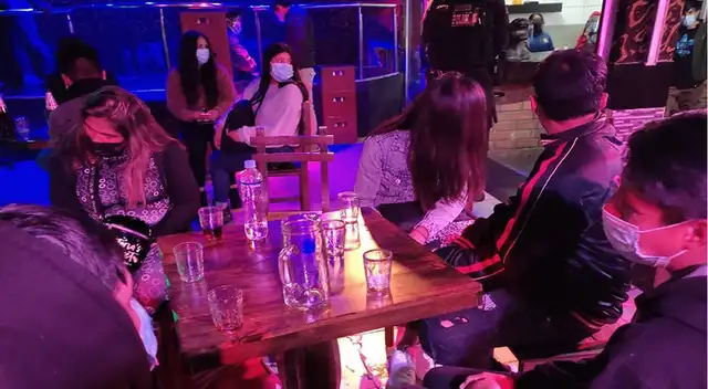 Infractores no cumplían con las medidas de bioseguridad