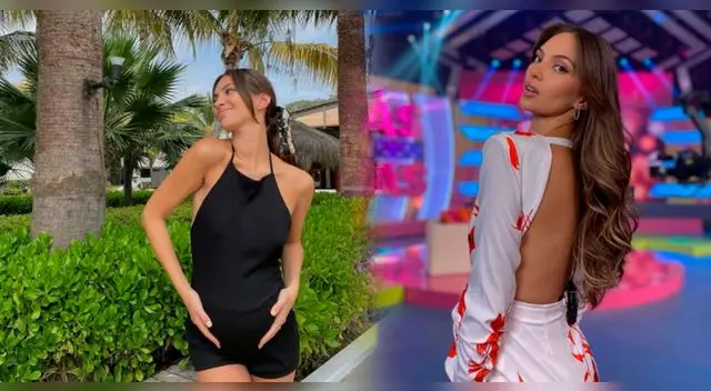 Natalie Vértiz luce espléndida a poco tiempo de dar a luz.