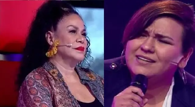 Eva Ayllón elogió voz de Marcela Navarro en programa de Latina. Eva Ayllón elogió voz de Marcela Navarro en programa de Latina.