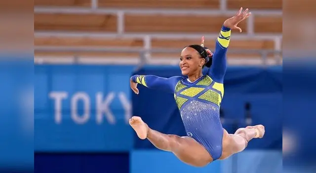 Brasileña Rebeca Andrade se llevó oro en salto y dejó atrás a representante USA. Brasileña Rebeca Andrade se llevó oro en salto y dejó atrás a representante USA.