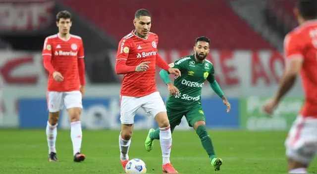 Una grata noticia para todos  Paolo Guerrero al Inter en el empate ante Cuiba.