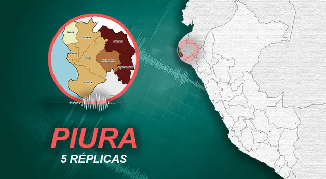 Sismo de 6.1 afectó Piura el último viernes 30 de julio de 2021.