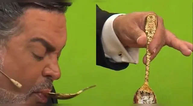 Andrés Hurtado sorprende con sus excentricidades.