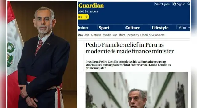 La noche del viernes 31 de julio Pedro Francke juró como titular del Ministerio de Economía y Finanzas (MEF).