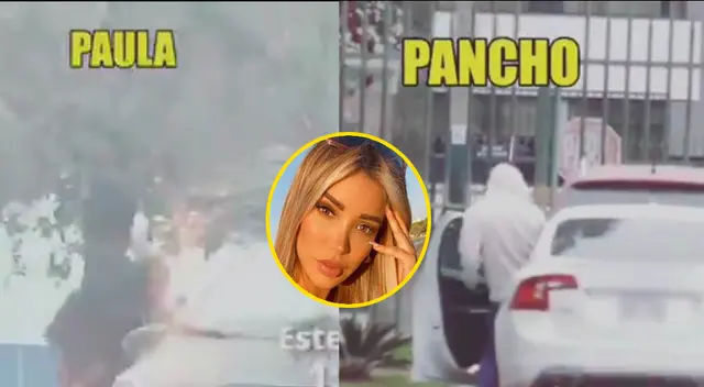 Paula Manzanal y Pancho Rodríguez captados en actitudes misteriosas.