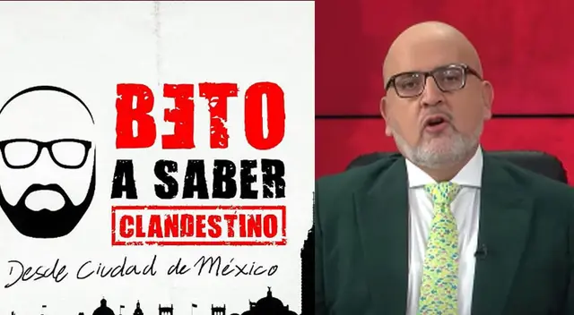 Beto Ortiz anuncia su regresa desde México con su programa de Willax. Beto Ortiz anuncia su regresa desde México con su programa de Willax.