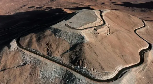 Desierto de la frontera entre Perú y Chile donde posiblemente se perdió la mujer.