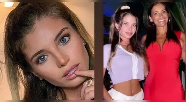 Flavia Laos recibe los saludos de cumpleaños de la mamá de Patricio Parodi.