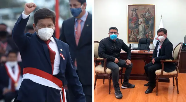 Guido Bellido es criticado en Twitter por destacar que trabaja un domingo.