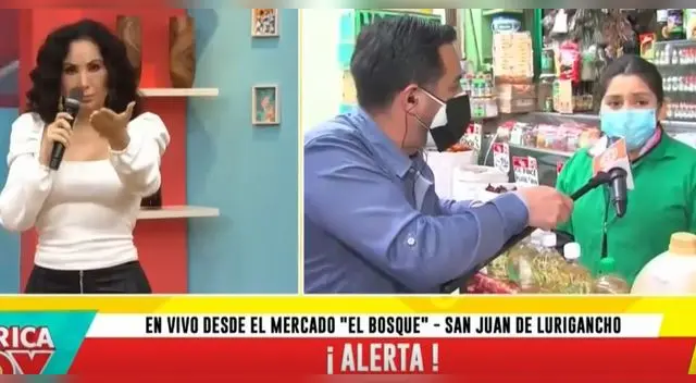 Reportero de AH dice que precios se disparan, y vendedora lo trolea. Reportero de AH dice que precios se disparan, y vendedora lo trolea.