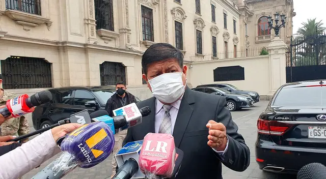 Walter Ayala aseguró que conversará con la DEA a su visita al VRAEM