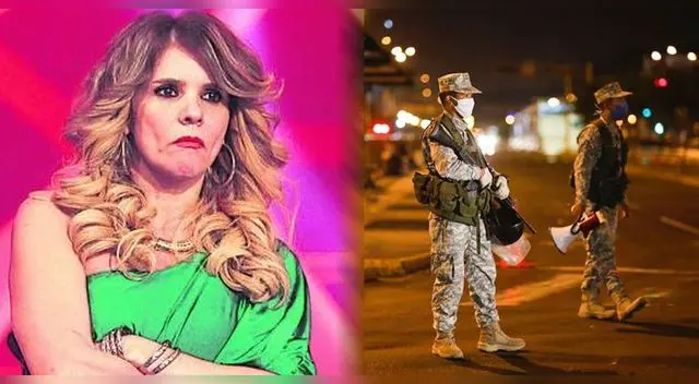 Johanna San Miguel cansada del ‘toque de queda’.