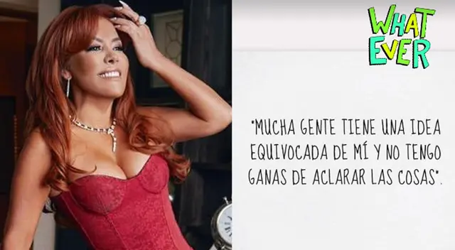 Magaly Medina envía mensaje a sus detractores. Magaly Medina envía mensaje a sus detractores.