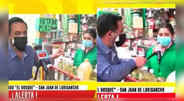 La escena ha causado furor en las redes sociales.