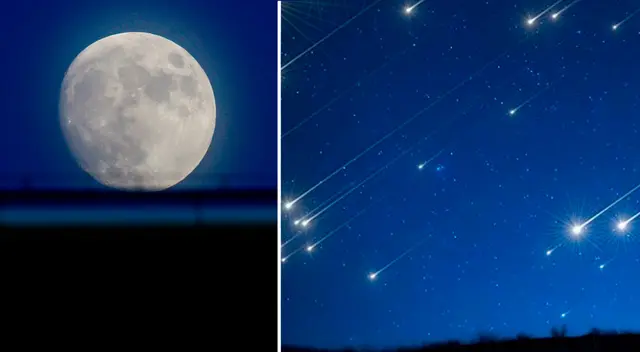 Luna azul y lluvia de estrellas Perseidas se podrán ver en el mes de agosto Luna azul y lluvia de estrellas Perseidas se podrán ver en el mes de agosto