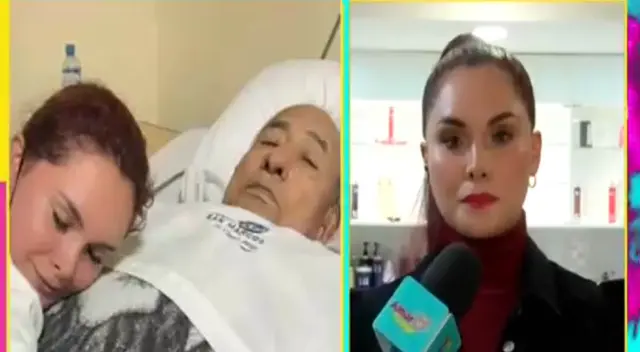 Génesis Tapia se quiebra al hablar de la enfermedad de su papá: Génesis Tapia se quiebra al hablar de la enfermedad de su papá: