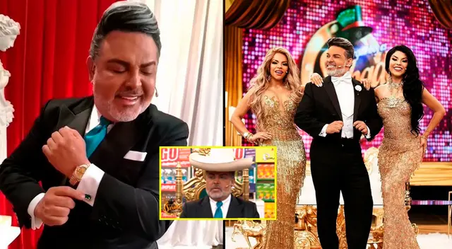 Andrés Hurtado se lució sombrero cajamarquino.