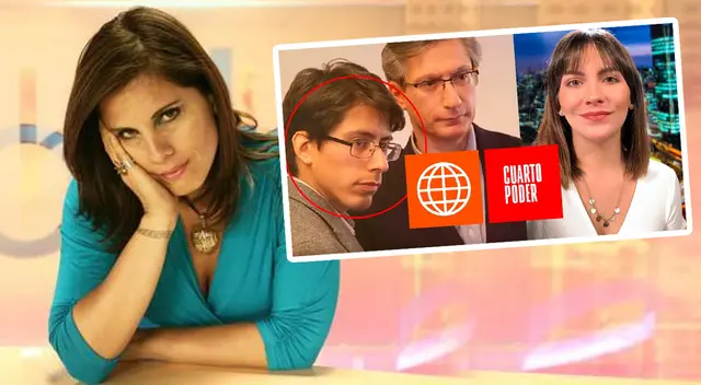 Claudia Cisneros arremete contra los conductores de Cuarto Poder. Claudia Cisneros arremete contra los conductores de Cuarto Poder.