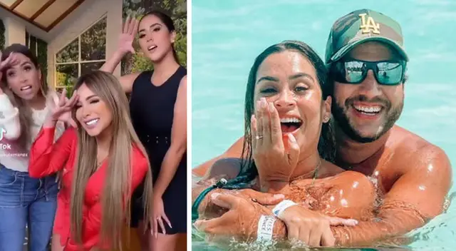 Ethel Pozo celebra su compromiso haciendo TikToks con sus compañeros de trabajo. Ethel Pozo celebra su compromiso haciendo TikToks con sus compañeros de trabajo.