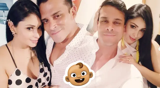 Christian Domínguez muy enamorado de Pamela Franco. Christian Domínguez muy enamorado de Pamela Franco.