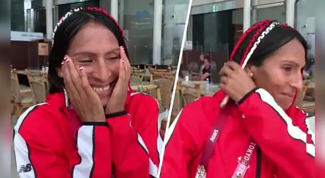 El renovado look de nuestra compatriota Gladys Tejeda en los Juegos Olímpicos Tokio 2020.