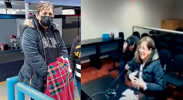 Audiencia de Cecilia Arosteguí por pertenecer a la organización criminal Los Ángeles Negros