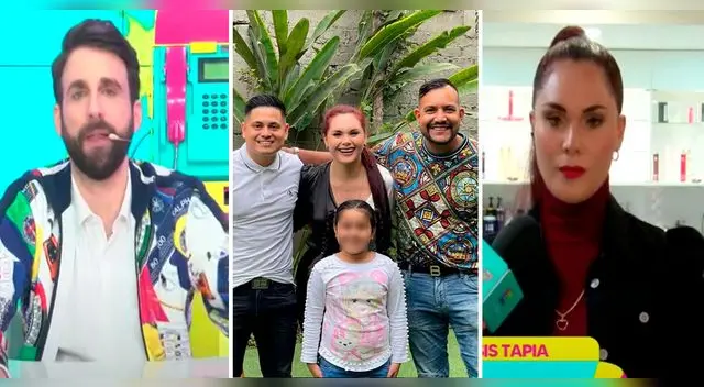 Génesis Tapia está feliz con cómo está conformada su familia. Génesis Tapia está feliz con cómo está conformada su familia.