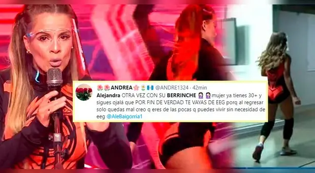 Alejandra Baigorria fue duramente criticada en redes sociales. Alejandra Baigorria fue duramente criticada en redes sociales.