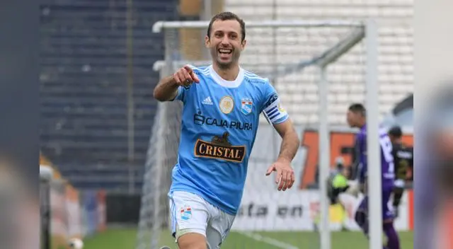 Horacio Calcaterra fue el autor del segundo gol de Cristal en la victoria 2-1 ante Sport Huancayo. Horacio Calcaterra fue el autor del segundo gol de Cristal en la victoria 2-1 ante Sport Huancayo.
