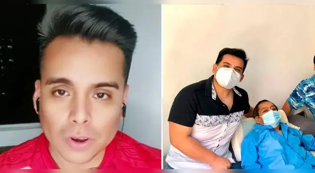 Victor Yaipen se muestra preocupado por la salud de su papá.