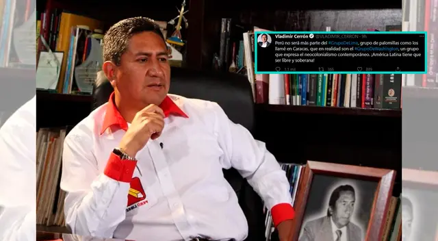 Vladimir Cerrón hace importantes revelaciones sobre el Gobierno de Castillo. Vladimir Cerrón hace importantes revelaciones sobre el Gobierno de Castillo.