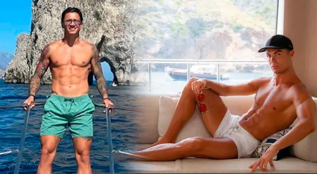 En una esquina Lapadula y en la otra CR7, la comparación de Ormeño que se volvió viral. En una esquina Lapadula y en la otra CR7, la comparación de Ormeño que se volvió viral.