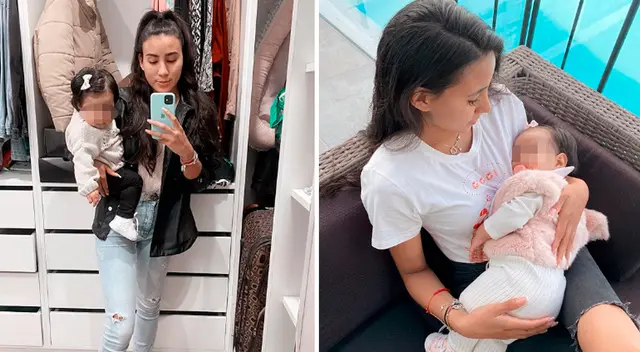 Samahara Lobatón decidió parar la lactancia a su hija.