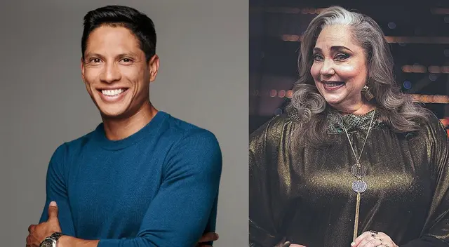 Maestra de canto Isabel Iñigo preparó al actor André Silva para que interprete temas en Luz de Luna.