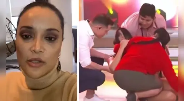 Mariella Zanetti sufrió dos desmayos. Mariella Zanetti sufrió dos desmayos.