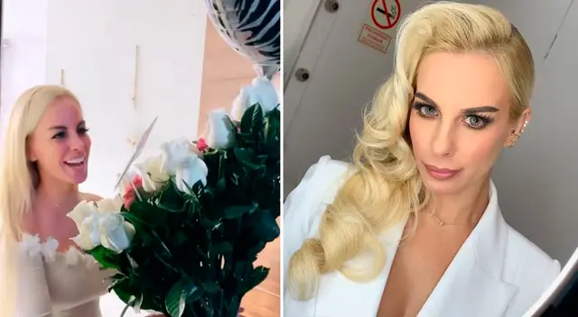 Dalia Durán se emocionó con tierno detalle. Dalia Durán se emocionó con tierno detalle.