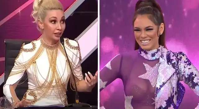Belén Estévez arremete contra Jazmín Pinedo por su participación en Reinas del Show.