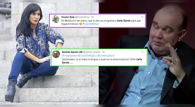 Carla García continúa entrevista con López Aliaga en aparente estado de ebriedad, y es criticado en redes. Carla García continúa entrevista con López Aliaga en aparente estado de ebriedad, y es criticado en redes.